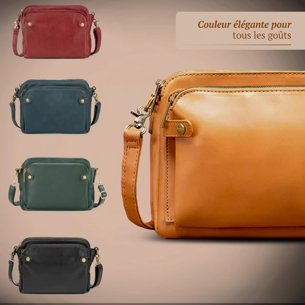 Sadhbh | Klassische Lederhandtasche