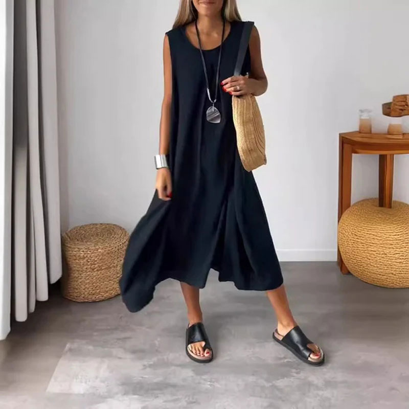 Eabha | Entspanntes ärmelloses Kleid
