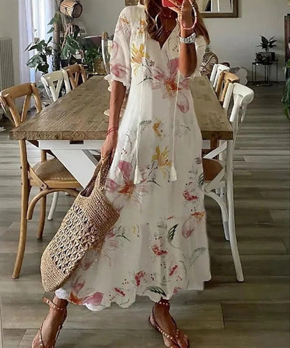 Brigid | Boho-Kleid mit Bauchbedeckung