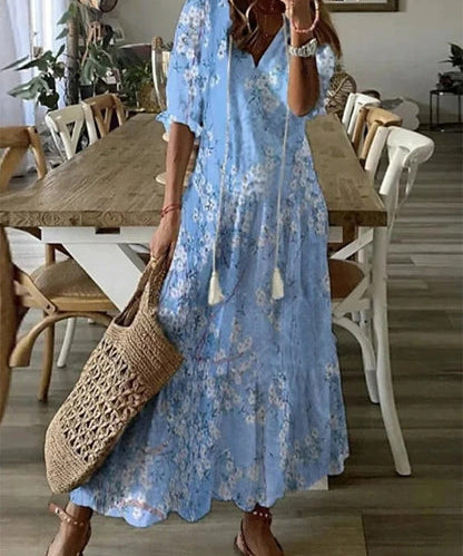 Brigid | Boho-Kleid mit Bauchbedeckung