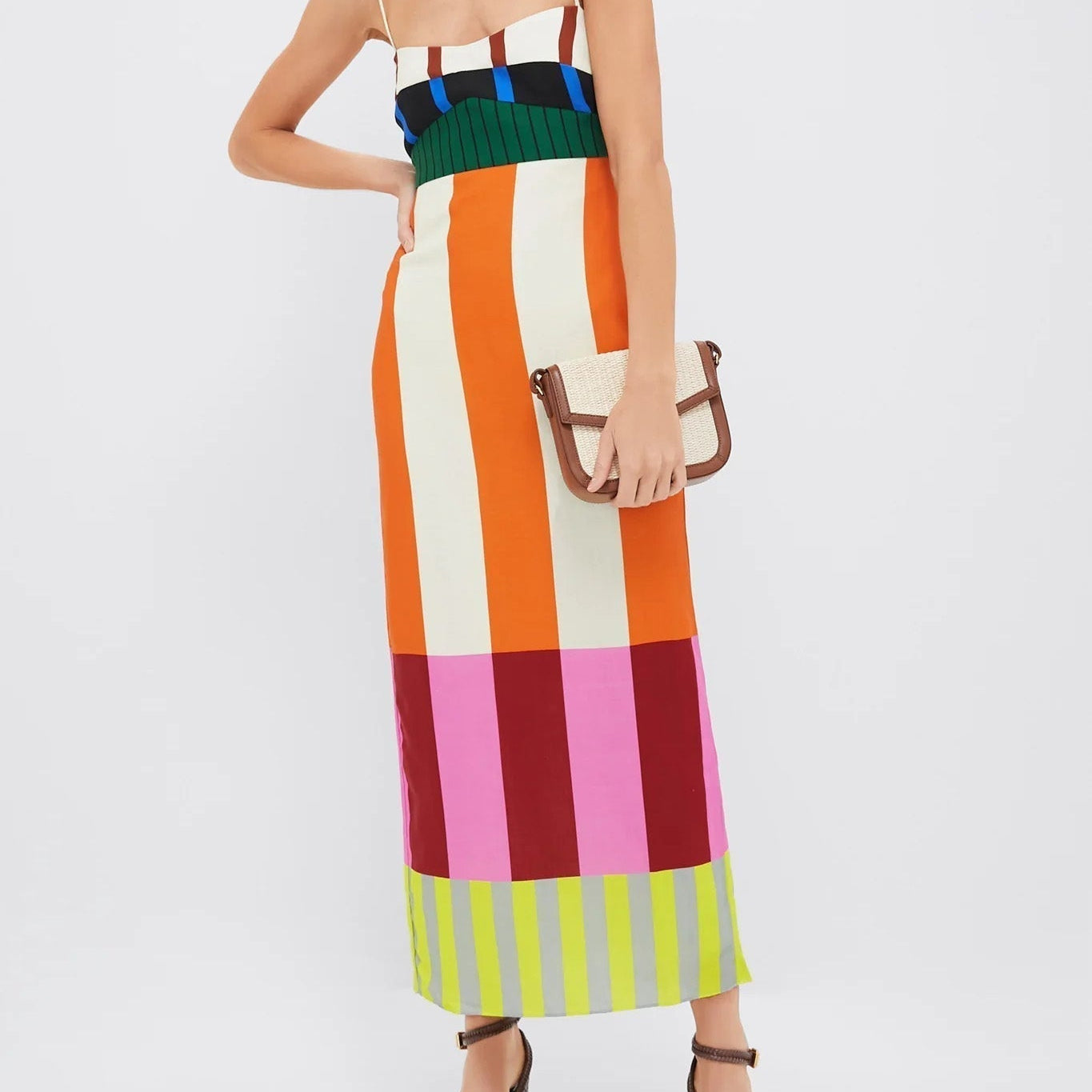 Mareike | Kleid Colorato mit Streifen